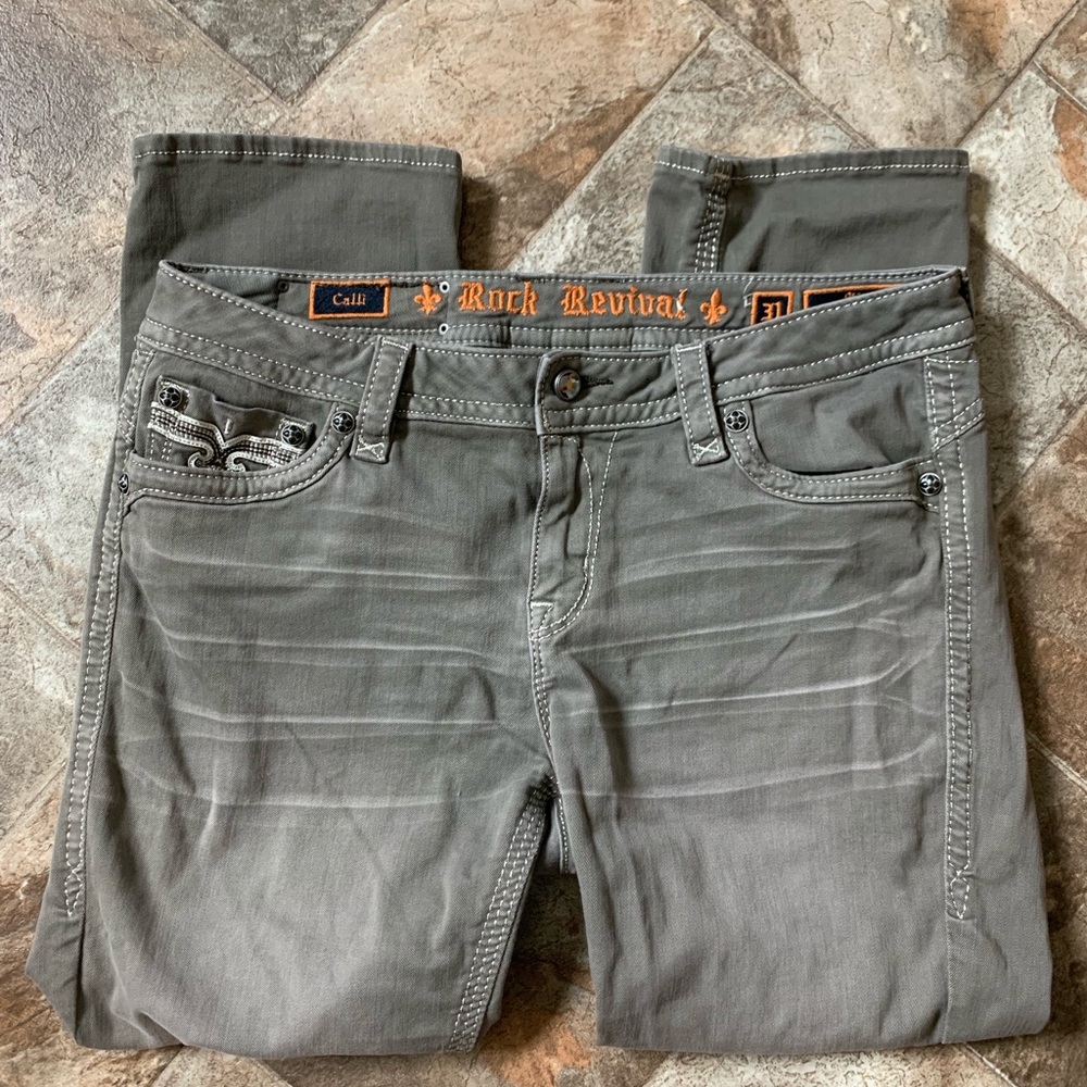 Rock Revival crop jeans